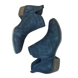 BP. Black Oiled Leather Ankle Boots (Nordstroms)